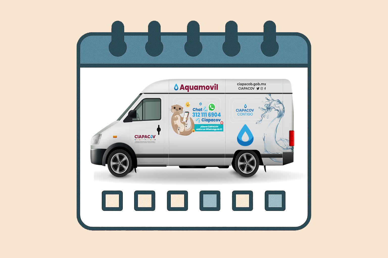 Calendario Aquamovil